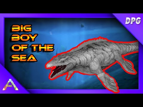 Mosasaur Taming - EP.45 - ARK: Survival Evolved - The Island