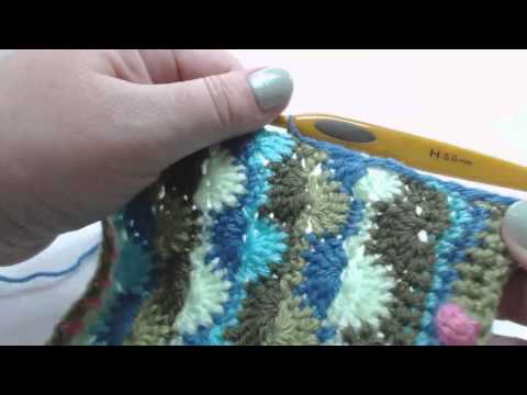 VIDEO 23 OF LILY POND CAL - Slip Stitch edge Part 4