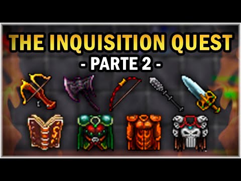 [TIBIA] - THE INQUISITION QUEST (PARTE 2) | MISSÃO 7 | DEMON HUNTER OUTFIT + ITEM