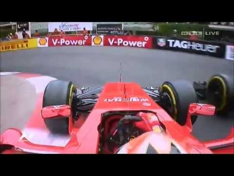 F1 Monaco 2014 Räikkönen incident