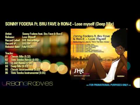 Sonny Fodera Ft  Bru Fave & Ron-E - Lose myself (Deep Mix)
