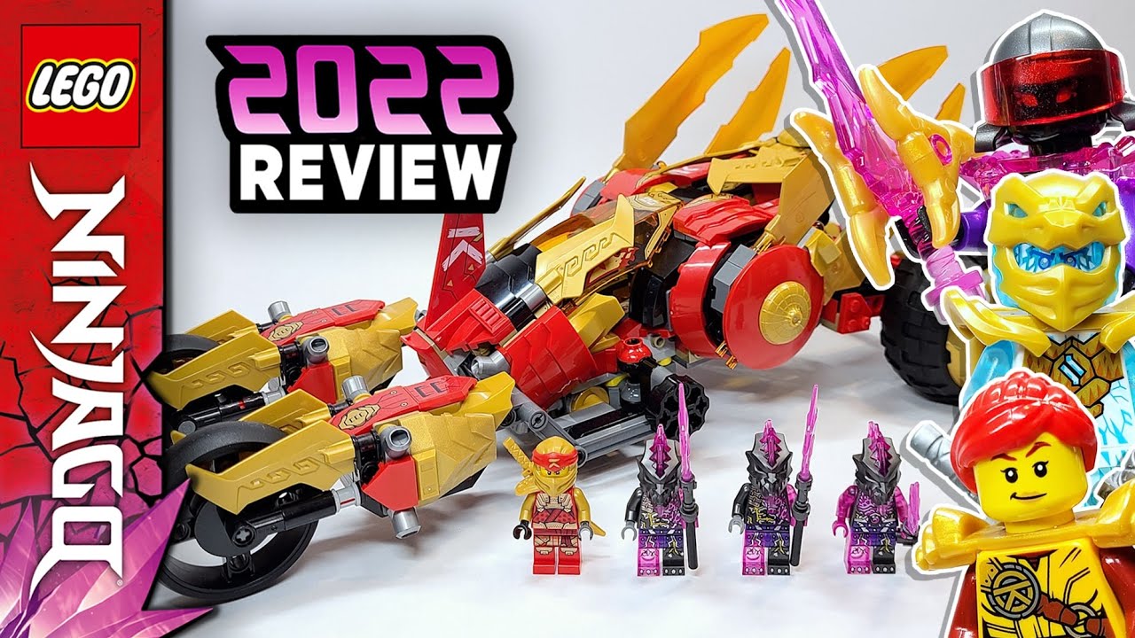 LEGO Ninjago - Kaiova zlatá dračia štvorica