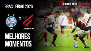 Bahia 3 x 0 Athletico Paranaense | Melhores Momentos | Brasileirão 2026