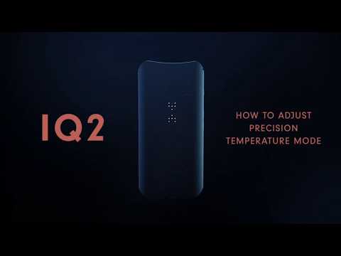 How To Adjust Precision Temperature Mode With The DaVinci IQ2 - DaVinciTech.com
