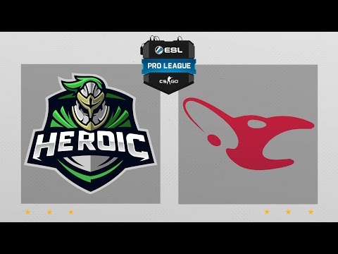 CS:GO - Heroic vs. Mousesports [Nuke] Map 1 - ESL Pro League Season 5 - EU Matchday 16
