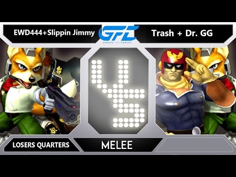 EWD444 and Slippin Jimmy vs Trash and Dr. GG - GFC Melee Doubles LQ