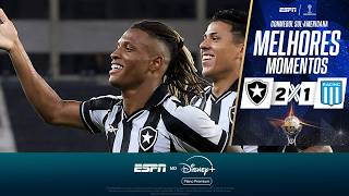 ALÔ, ANCELOTTI! DANILO CONTA COM FRANGO, E BOTAFOGO VENCE O RACING NA SUL-AMERICANA | COMPACTO