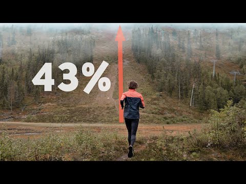 RUNNING UP THE STEEPEST SKI HILL IN SWEDEN! Record Attempt