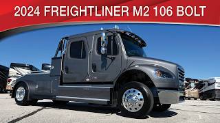 A preview image of the linked video showcasing 2024 Freightliner M2 106 Bolt