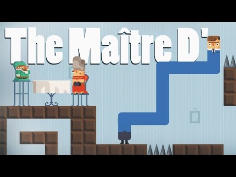 The Maitre D’ Gameplay - Stretchy Waiter! - Let's Play The Maitre D’