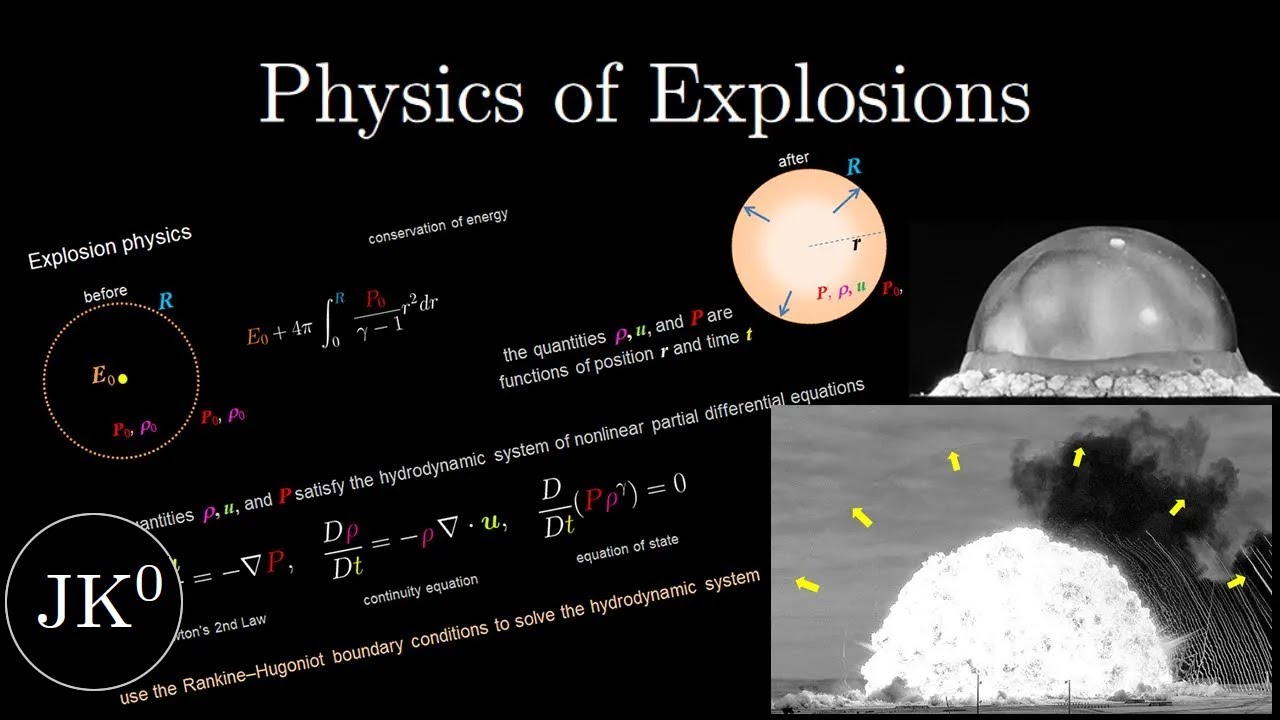 Physics of Explosions - a seminar on blast waves