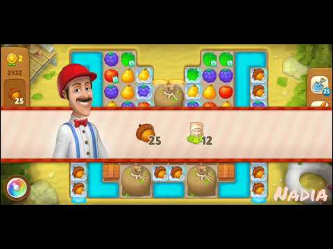 Gardenscapes Level 2932. No Boosters used