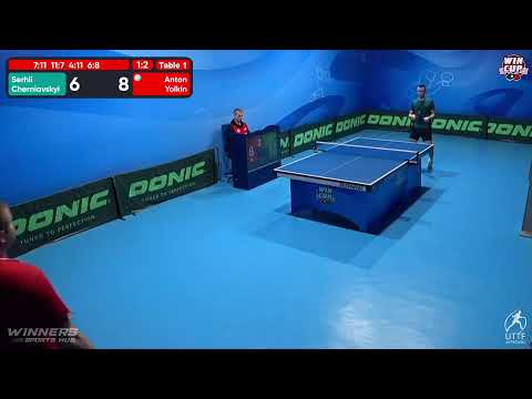 20:30 Serhii Cherniavskyi 1-3 Anton Yolkin West 5 WIN CUP 10.12.2022 | TABLE TENNIS WINCUP