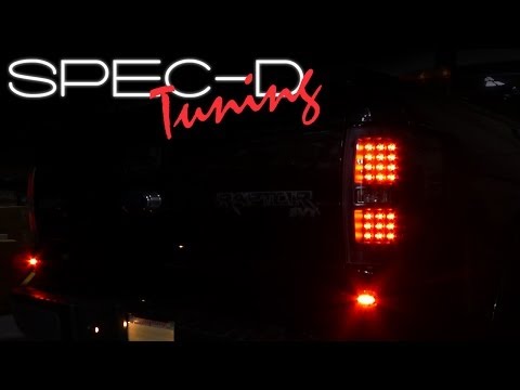 SPECDTUNING INSTALLATION VIDEO: 2009 - 2012 FORD F150 LED TAIL LIGHTS
