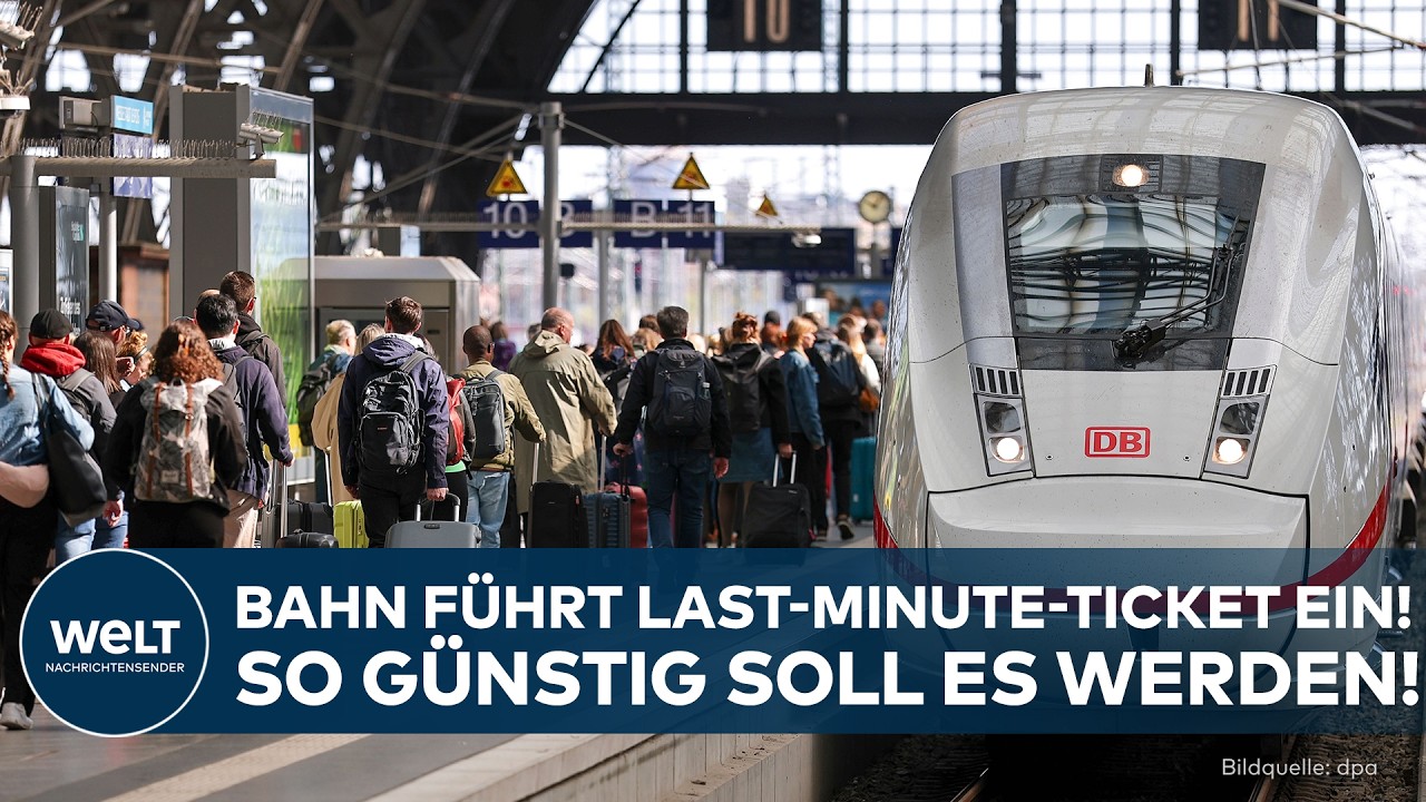 FERNVERKEHR: Deutsche Bahn führt Last-Minute-Ticket ein – so günstig soll es werden!