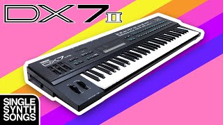 Video thumbnail for YAMAHA DX7 II-FD | Single Synth Song by Clemens Wenners Music