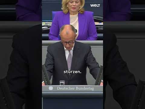 FRIEDRICH MERZ: Nahost! Israel und Iran sollen Waffenruhe zustimmen! #merz #shorts