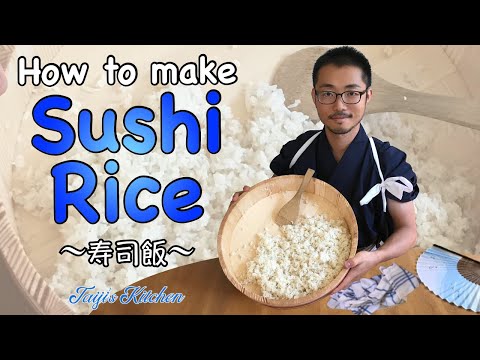 How to cook SUSHI RICE 🍣 〜寿司飯〜 easy Japanese home cooking recipe