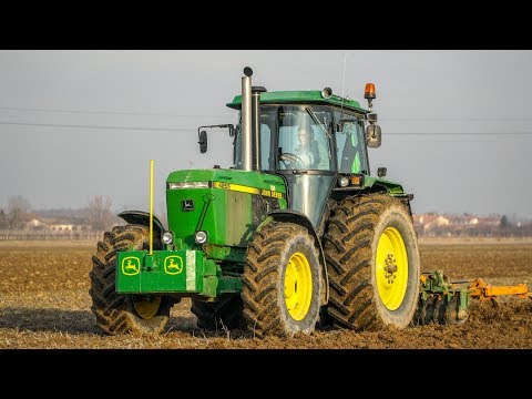 John Deere 4255 Open Pipe | Preparazione Terreno