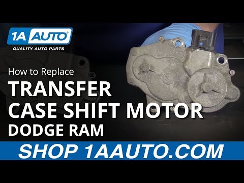 1A Auto: Repair Tips & Secrets Only Mechanics Know - How to Replace Transfer Case Shift Motor 06-10 Dodge Ram