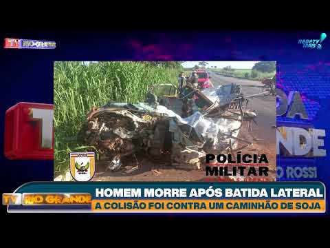 HOMEM MORRE APÓS BATIDA LATERAL