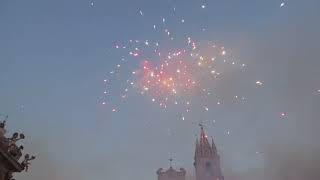 preview picture of video 'Trionfale Uscita di Santa Venera di Acireale 2014 e Spettacolo Pirotecnico Ditta Fire Sud'