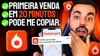 ATÉ UM INICIANTE CONSEGUE FAZER A PRIMEIRA VENDA (RÁPIDO) COMO AFILIADO NA HOTMART - Aula Gratuita