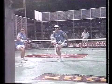 "Padel" Master Final Circuito Coca Cola de Paddle para Profesionales - Parque Sarmiento 1991.