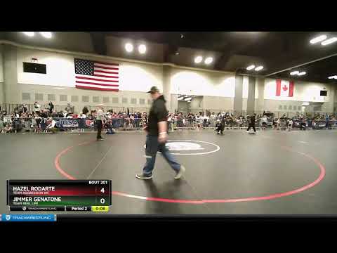 63 Lbs Cons. Round 4 - Hazel Rodarte, Team Aggression WC Vs Jimmer Genatone, Team Real Life Fe95