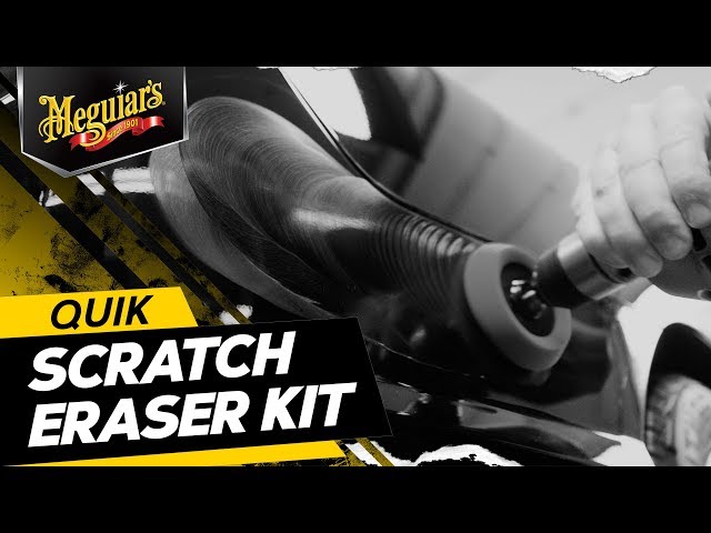Video Teaser für Meguiar’s Quik Scratch Eraser Kit – All in One Kit to Remove Fine Blemishes