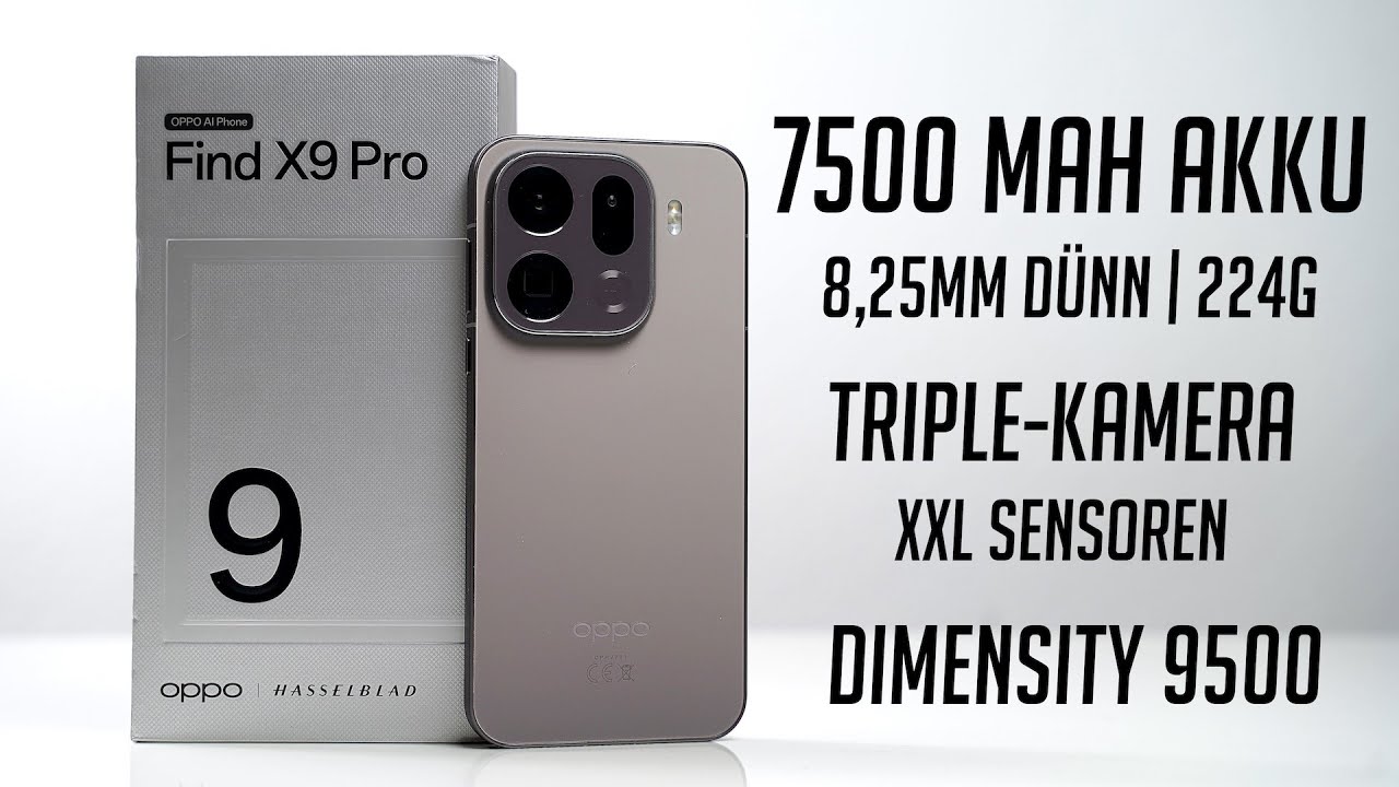 Besser als alle anderen? - Oppo Find X9 Pro Unboxing & Erster Eindruck (Deutsch) | SwagTab