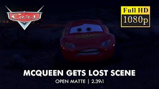 Cars  McQueen gets Lost scene 1080p HD/4K Upscale 