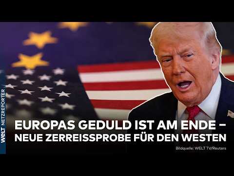 GRÖNLAND-GAU: Donald Trump kalt erwischt ‒ Jetzt will Europa ihre Zoll-Bazooka gegen USA zünden