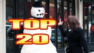 Funny Scary Snowman Top 20 Reactions - Season 3