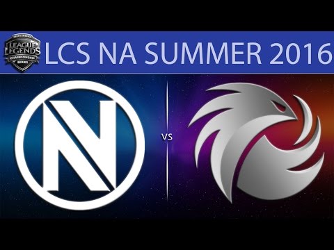 [LoL Highlights] nV vs P1 Game 2 | LCS NA Summer 2016 (12.06.2016) - Team EnVyUs vs Phoenix1