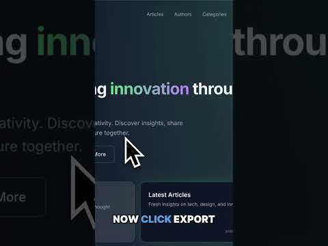 Convert AI-Generated designs from into clean, editable Figma files thumbnail
