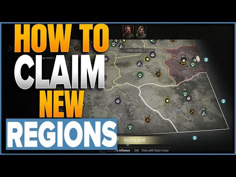 How To Claim New Land & Conquer New Regions In Manor Lords
