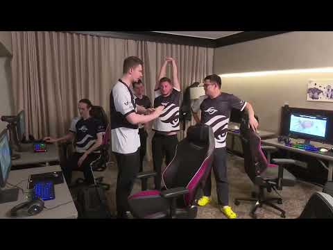 Team Secret CHILL reaction after DESTROYING T1 in LCQ TI11 The International 2022