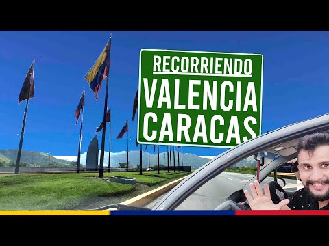 Traveling through Valencia, Venezuela to Caracas