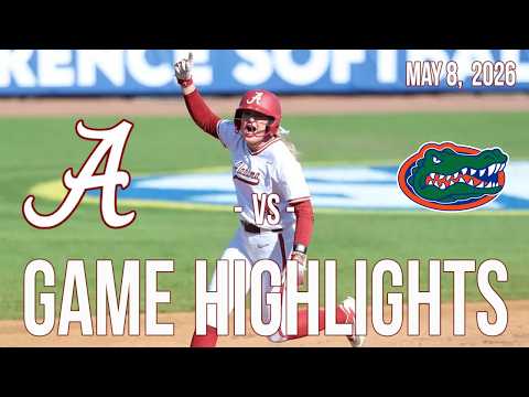 Alabama Softball 9, Florida 1 | Full Game Highlights (5/8/26)