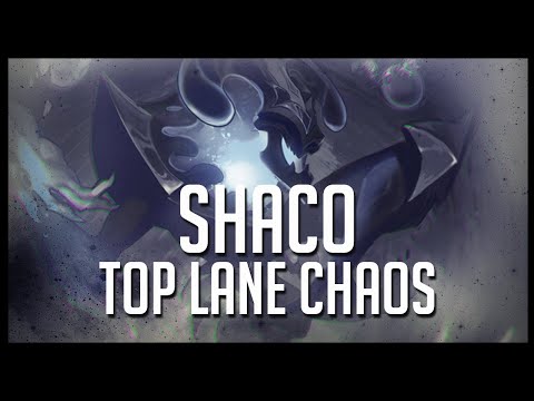 SHACO 10.9 RUNS RAMPANT IN THE TOP LANE - League of Legends