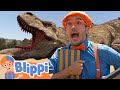 Blippi Learns About Dinosaurs TRexRanch Educational Videos For Kids