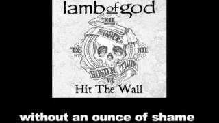 “Hit The Wall” Lyrics Thumbnail