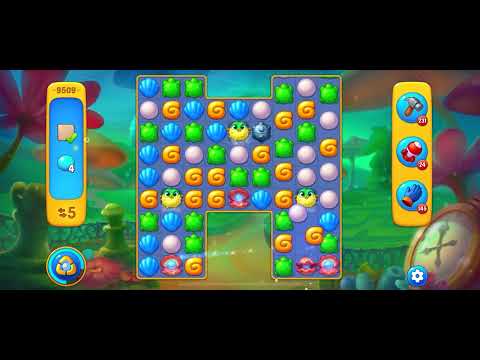 Fishdom level 9509 no boosters フィッシュダム ノーマル