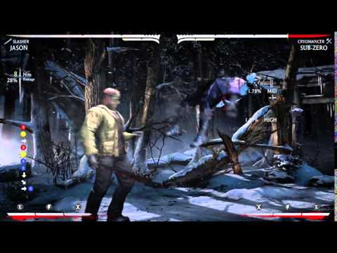 Mortal Kombat X - Jason Slasher 36% Combo