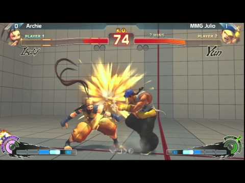 SSF4: MMG Julio vs Archie - Why Me Dojo? 9