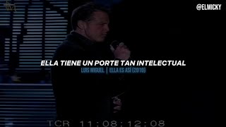 Luis Miguel - Ella es así | Letra + Video | Remasterizado