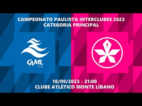 Clube Atlético Monte Líbano X Clube Paineiras do Morumby - Principal - Campeonato Interclubes 2023