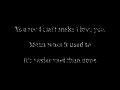 Easier said than done - Radney Foster lyrics