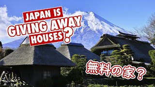 Is Japan GIVING AWAY Houses? Kind of...
